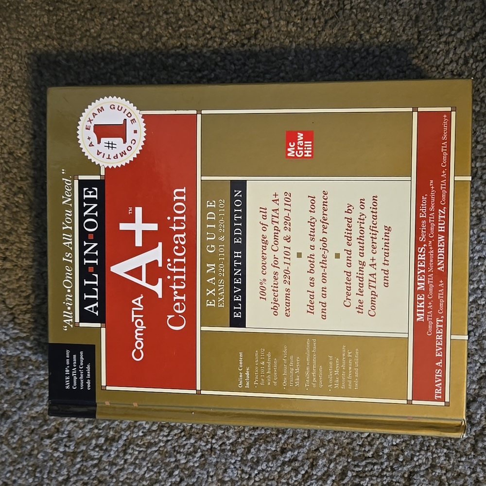 CompTIA A+ Certification All-In-One Exam Guide, Eleventh Edition